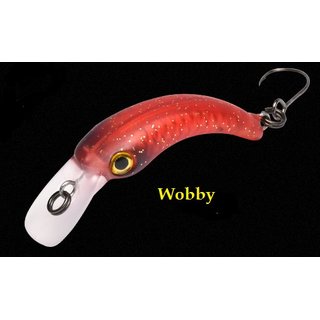 Trout Wobbler Wobby Wobby - D - Dark Red