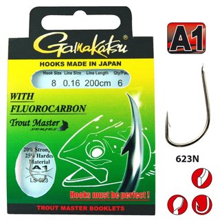 Trout Master Fluorocarbon LS-623 200 cm - 10 an 0,14mm