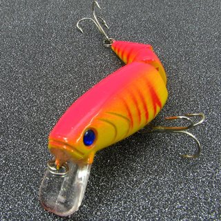 Jobo Snake Wobbler 12 cm 15 gr.  Red Tiger Flash