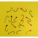 Jig Hook with Tungsten Bead No.6 - 4 mm Black