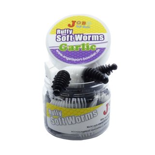 Ruffy Garlic Trout Worms Two Colors 58 mm 6 pcs