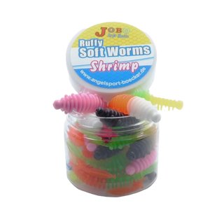 Ruffy Shrimps Trout Worms Two Colors 58 mm