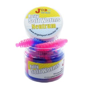 Ruffy Neutrum Trout Worms Two Colors 58 mm