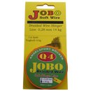 Jobo Q4 Braided Wire Stinger Line 5 m Spule 0.28 mm  14 kg