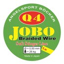 Jobo Q4 Braided Wire Stinger Line 5 m Spule 0,50 mm  26 kg