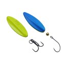 Omura Inline Blinker 7,5 gramm Blau - Gelb