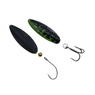 Omura Inline Blinker 7,5 gramm Chartreuse - schwarz