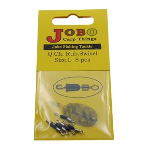 Q.Ch. Swivel Nickel with Rubber