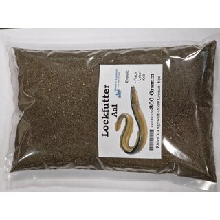 Lockfutter f�r Aale  800gr