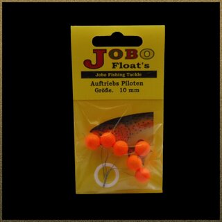 Auftriebspiloten Rund 10 mm Orange