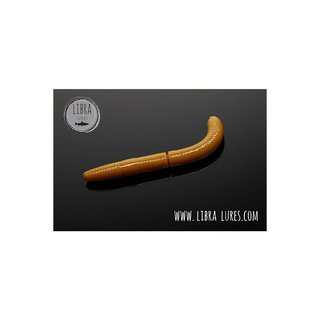 Libra Lures Fatty DWorm 65mm Coffee Milk Kse