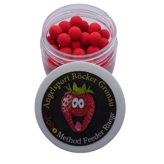 Jobo Mini Method Feeder Boilies 8 mm Red - Garlic