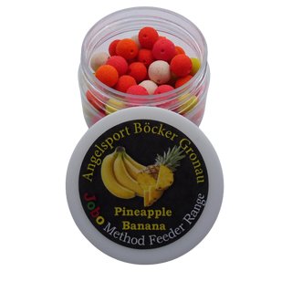 Jobo Mini Method Feeder Boilies 8 mm Red - Garlic