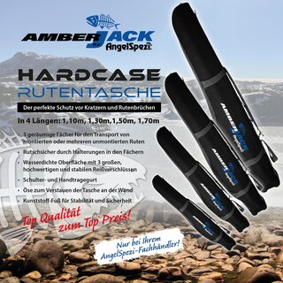 Angelspezi Hardcase 150cm Rutentasche 3er