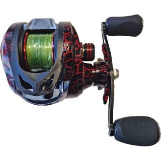 Baitcaster 0,16mm/11kg Cast CO 3000 LH mit Schnur