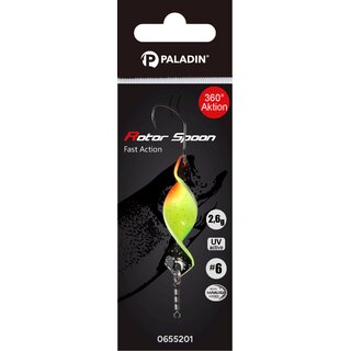 Paladin Rotor Spoon Fast Action 2,6g Rainbow/Schwarz