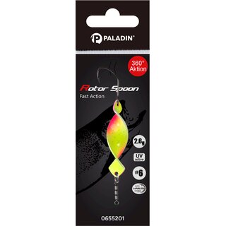 Paladin Rotor Spoon Fast Action 2,6g Gelb-Pink/Gelb