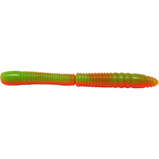 FTM Lifter Lures Wurmy Cheese 6,5 cm Hot Orange/Apple Green