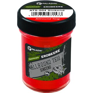 Paladin Allround Teig 70g Sinkend Rot - Erdbeere