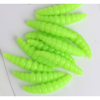 Auftriebsk�der Bienenmade 2,5cm 20Stk. Chatreuse