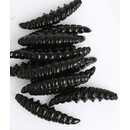 Auftriebsk�der Bienenmade 2,5cm 20Stk. Schwarz
